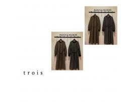 ~trois/トロア~モールヤーンチェックワンピース♩