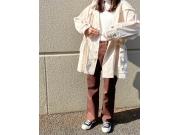 今季注目アウター、スノーパーカー。