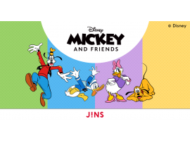 JINS/Disneyモデルに新しいデザインが登場！ 