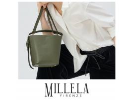 ~パパスアンドママス~ MILLELA FIRENZE/ミレッラフィレンツェ 2WAYバケツバッグ♪︎