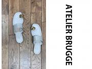 ～パパスアンドママス～ Atelier brugge／アトリエブルージュ サムループトングサンダル♪︎ 