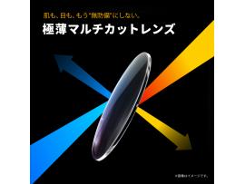 肌も、目も、もう”無防備”にしない。「極薄マルチカットレンズ」
