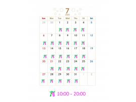 ~パパスアンドママス~ 7月、時短営業のお知らせです♪︎