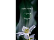 ～パパスアンドママス～  August pop-up Black formal SUMIZUMI♪︎