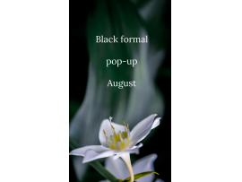 ~パパスアンドママス~ August pop-up Black formal SUMIZUMI♪︎
