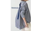 ～パパスアンドママス～Herencia/ヘレンチア ドロストバックリボンブラウス♪︎