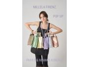 ～パパスアンドママス～MILLELA FIRENZE メタリックミニトートバッグ ♪︎