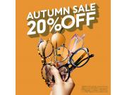 対象商品が一律20%OFF！「JINS AUTUMN SALE」スタート！