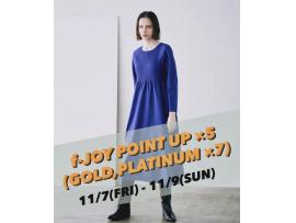 ANNE限定！f-JOYポイント5倍day