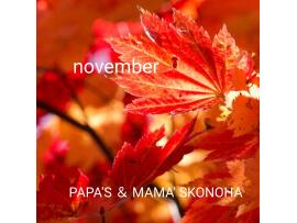 〜パパス＆ママス〜11月営業時間のお知らせ♪