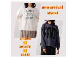 〜パパス＆ママス〜BLACK FRIDAY SALE 人気のスエット50%OFF♪