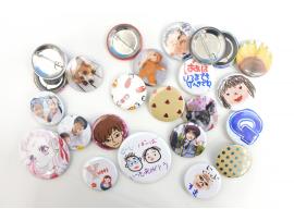 10個で1,080円☆スマホやデジカメの写真から缶バッジやマグネットが作れます