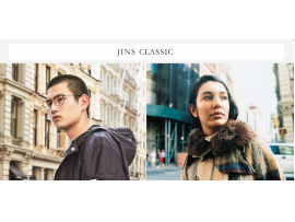 JINS CLASSIC この秋の新作はメタルフレームシリーズ!