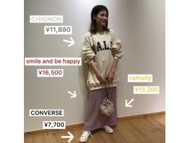☆ピンクの着回しコーディネート紹介☆