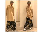 上品☆花柄スカート