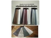 ～PaulineBleu～ (ポリーヌブロー) 配色フレアスカート