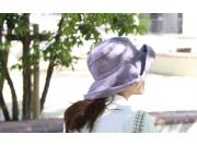 リネンの帽子で日よけ対策