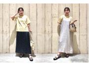 【GW】シンプルな定番Tシャツの着回し方★☆