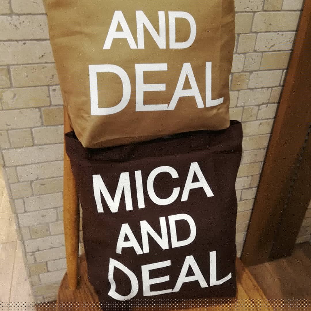 ～MICA/マイカ～ロゴコットンバック♩