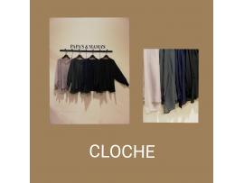 ~CLOCHE/クロシェ~、袖リブシアーシャツ♩