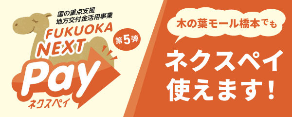【木の葉モール橋本でも使えます】ネクスペイについて（FUKUOKA NEXT Pay）第5弾